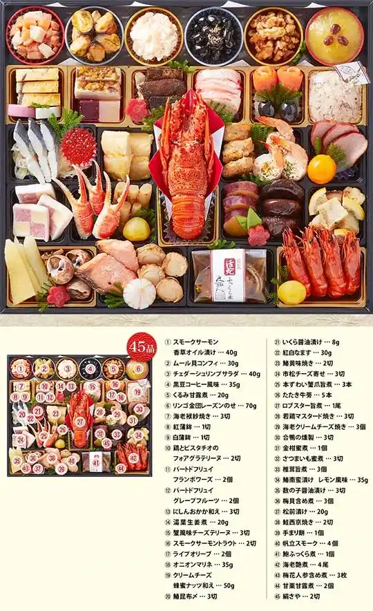 林裕人の御節「超特大宝船」御重