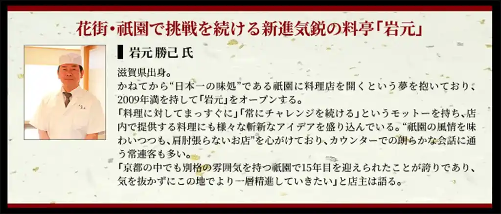 岩本の店主紹介