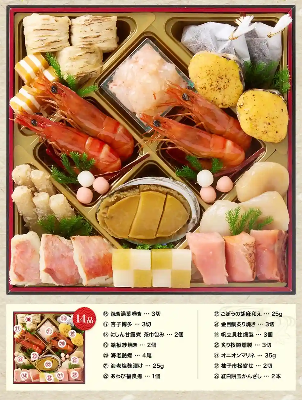 岩本の御節「匠」2025年御重2