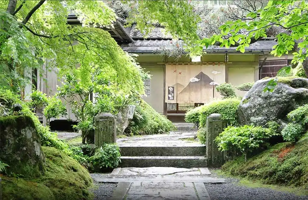 野むら山荘の外観