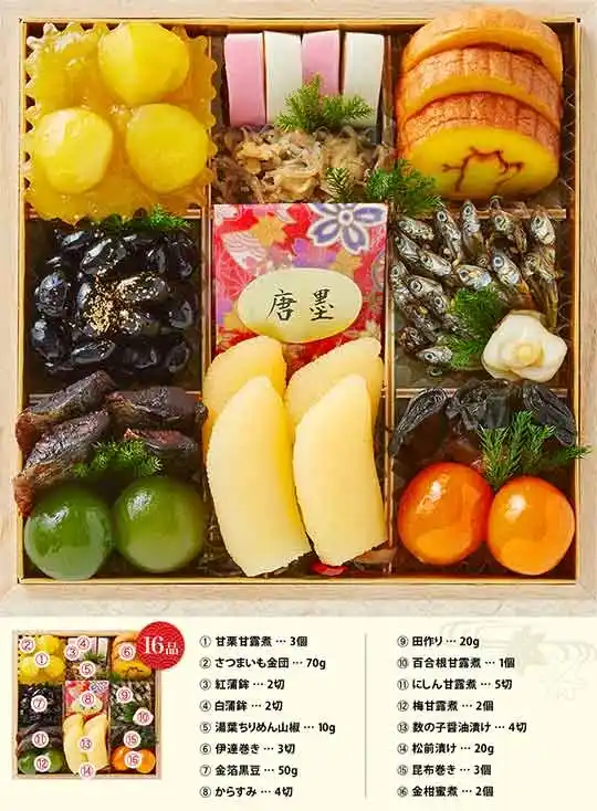 さつきの御節「皐撰」御重１