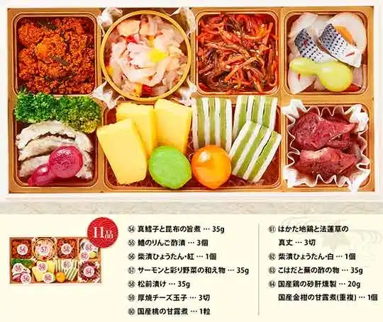 芹生の御節「絢爛」御重5