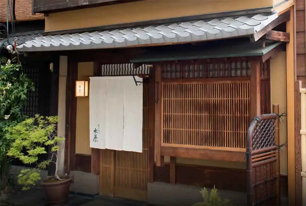 水簾の外観
