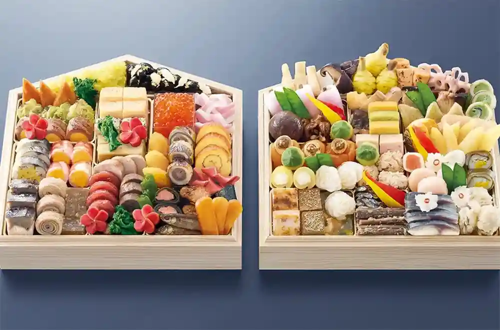 道楽の御節「うけもち」2025年