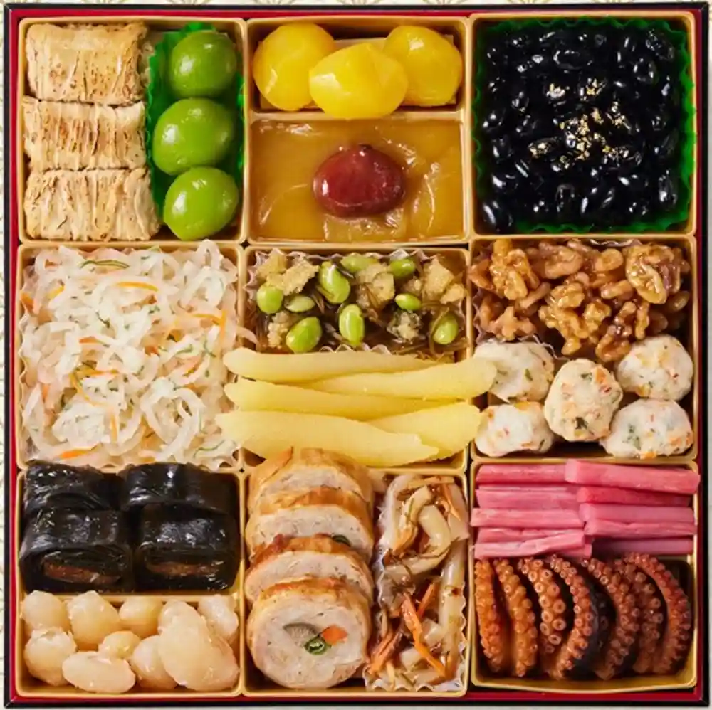 板前魂の御節「極」2025年御重３ズーム