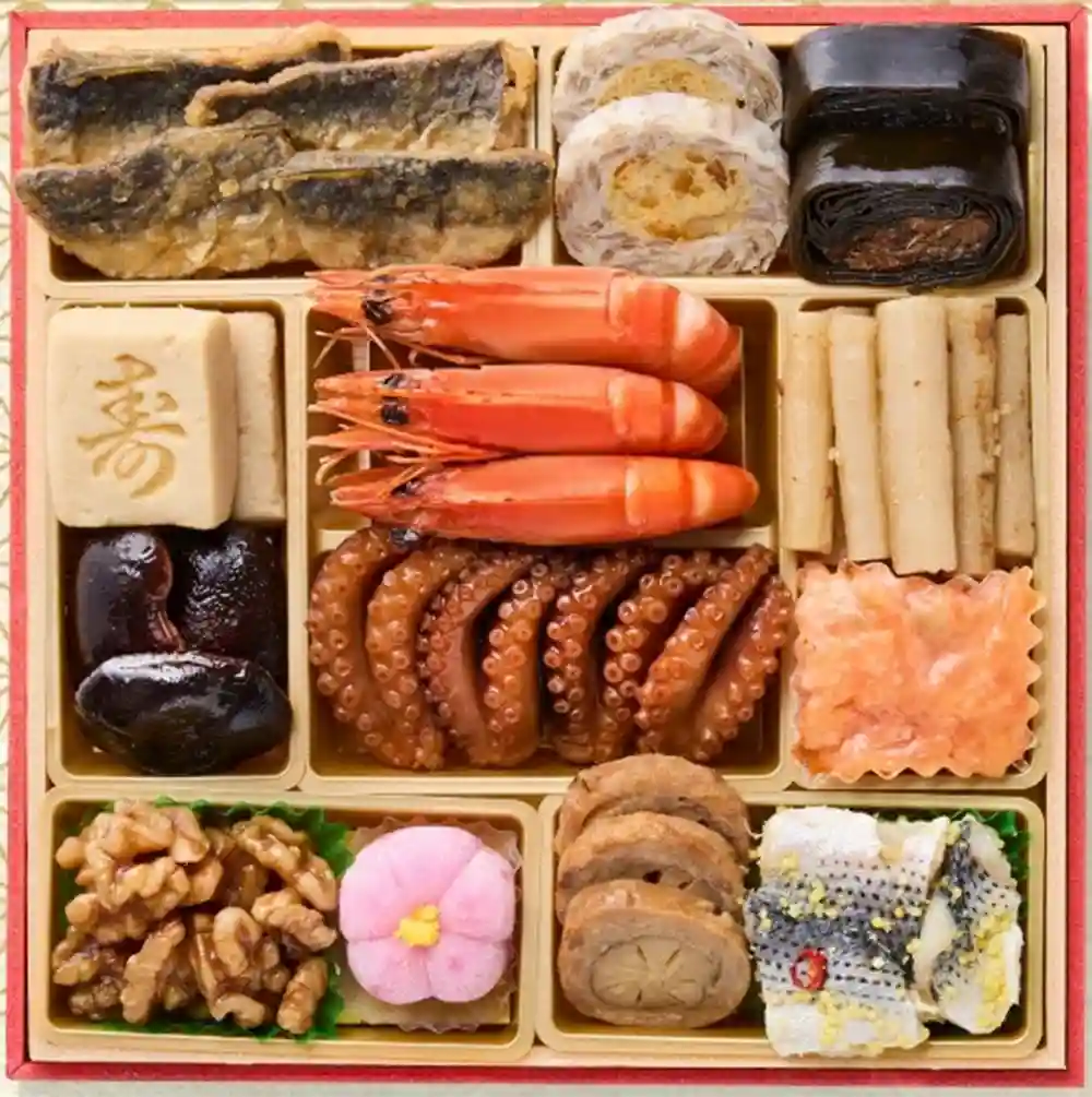 板前魂の御節「六段重」2025年御重５ズーム