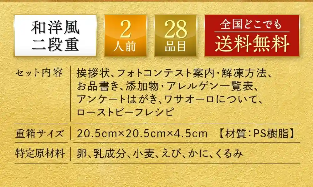 板前魂の御節「瑠璃」2025年説明