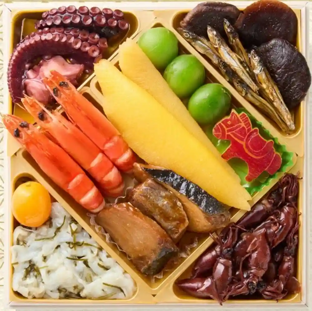 板前魂の御節「大和」2025年御重１ズーム