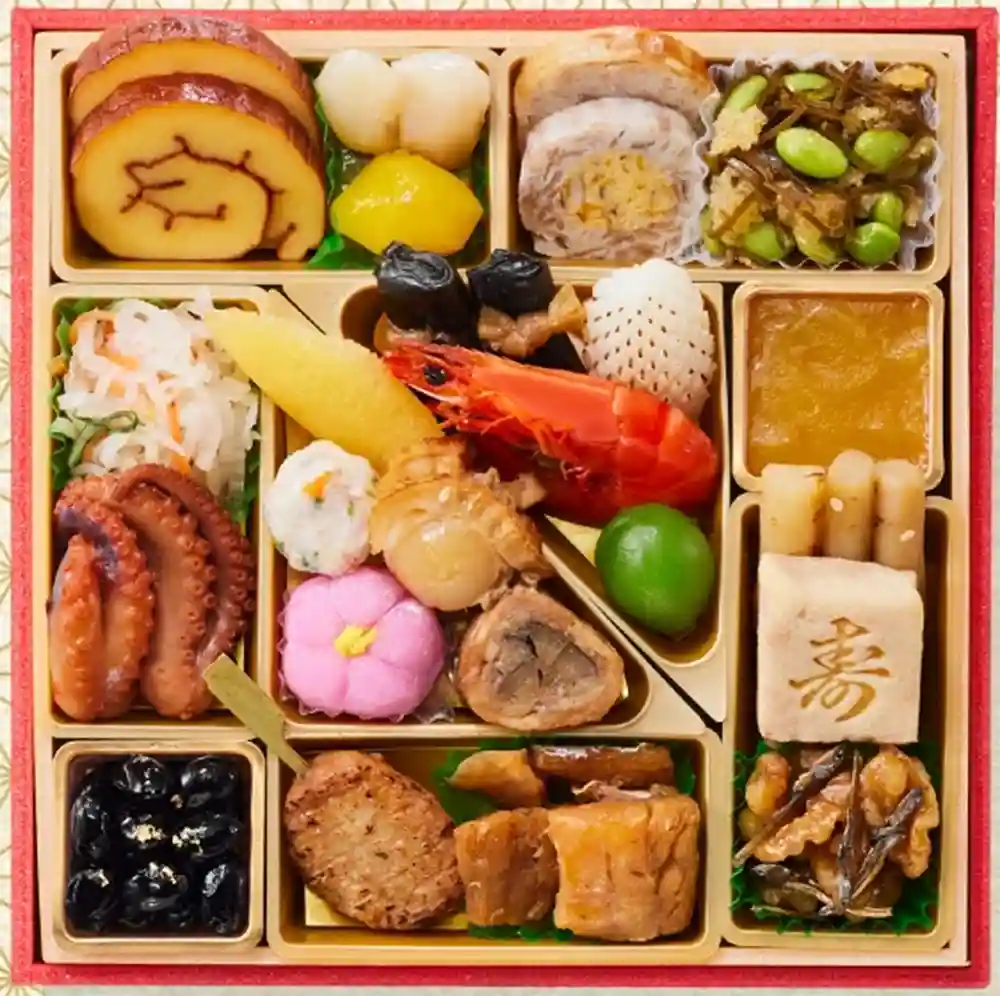 板前魂の御節「やわらかおせち２段重」2025年御重２ズーム