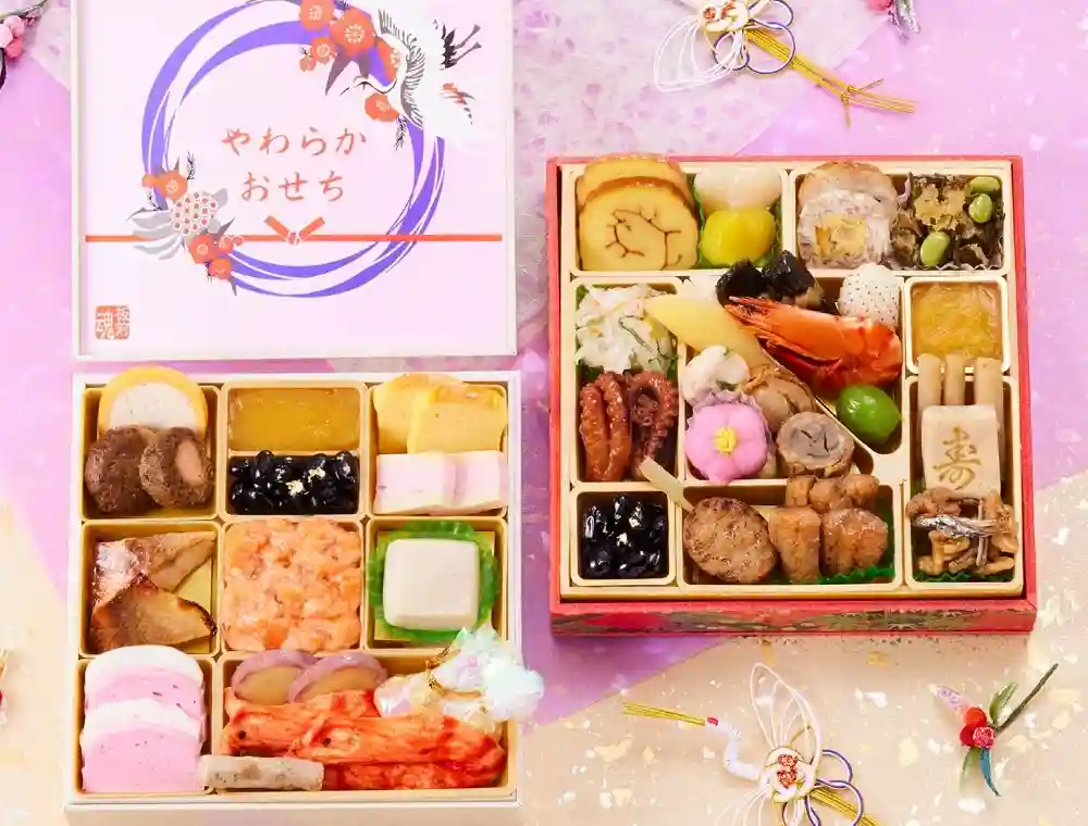 板前魂の御節「やわらかおせち２段重」2025年