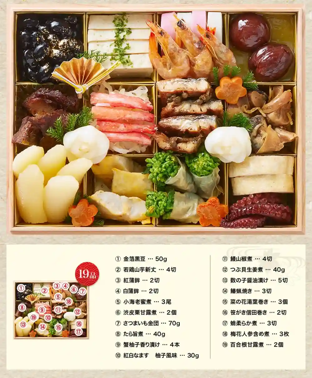 岩本の御節「冠寿」2025年御重1