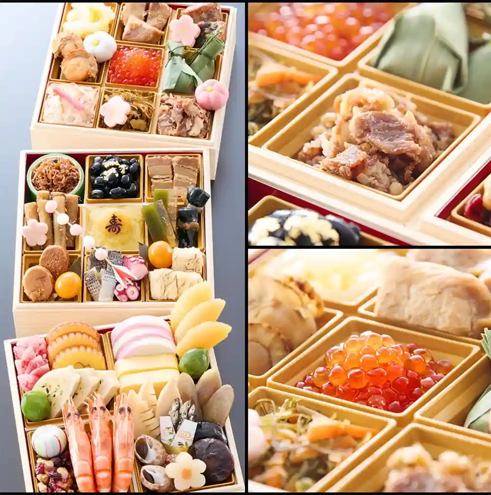 京のむらの御節「昔ながらの京おせち」2025年ズームアップ2