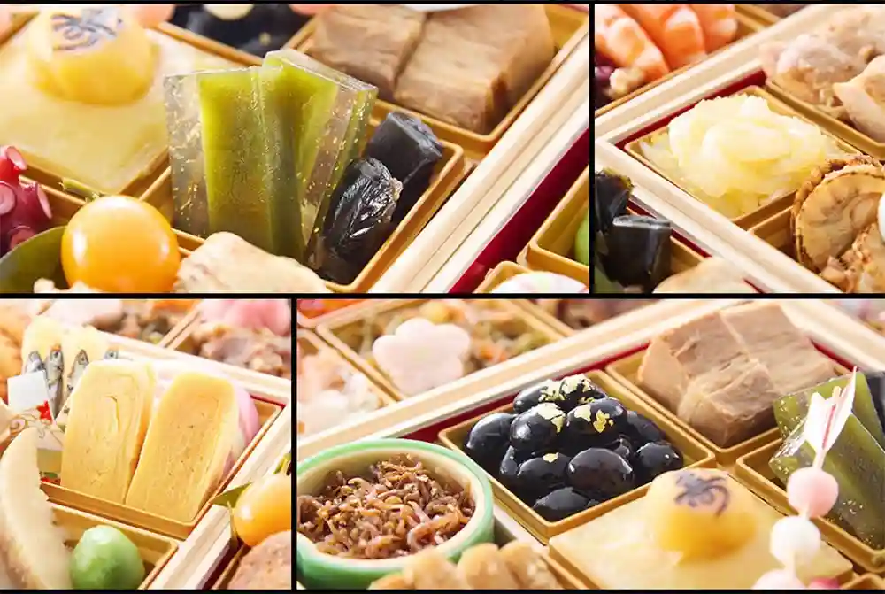 京のむらの御節「昔ながらの京おせち」2025年ズームアップ3