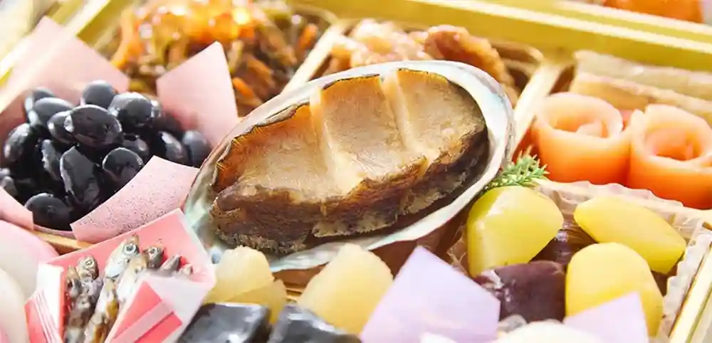 水簾の御節「瑞兆」2025年ズームアップ1