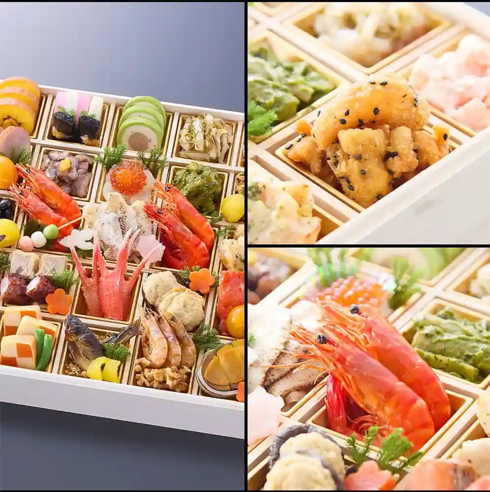 てら岡の御節「楓華」2025年ズームアップ2