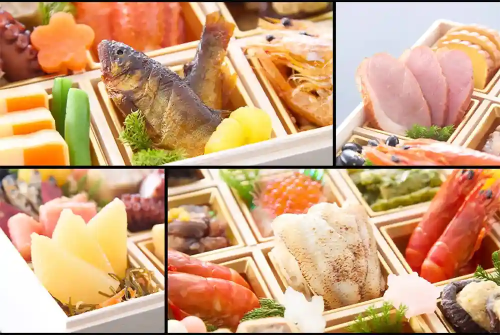 てら岡の御節「楓華」2025年ズームアップ3