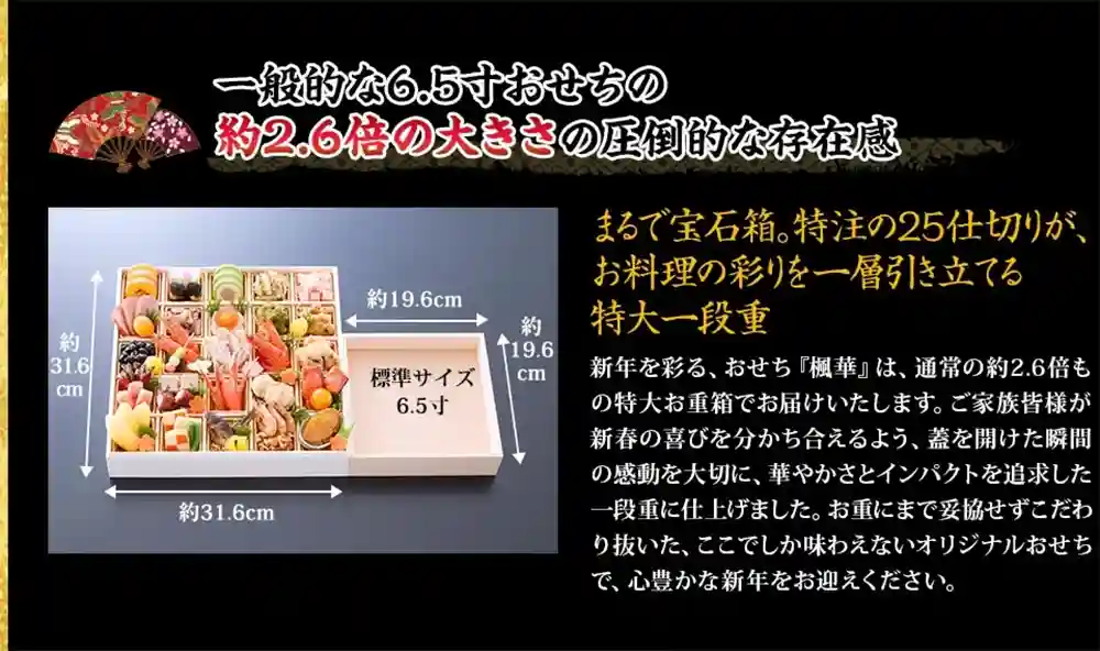 てら岡の御節「楓華」2025年こだわり4