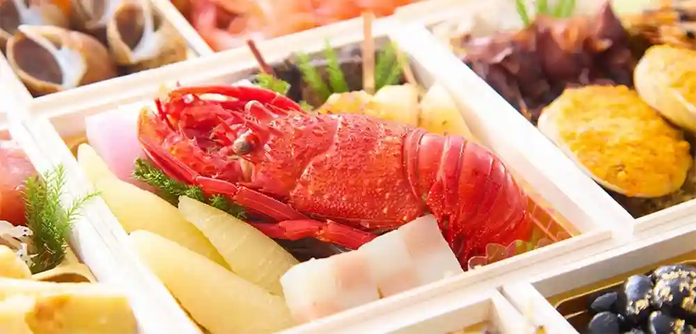 やまのの御節「一陽来復」2025年ズームアップ1