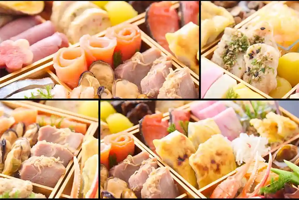 やまのの御節「珠天箱」2025年ズームアップ3