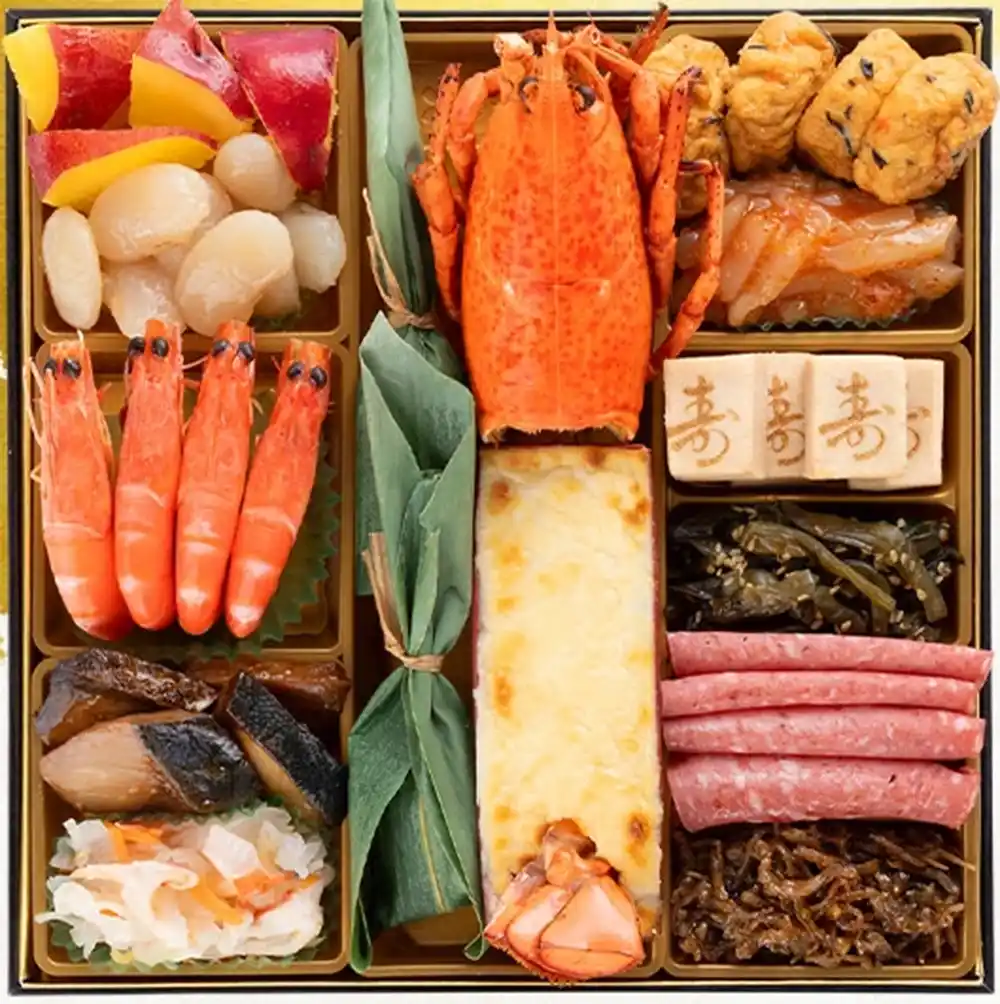 博多久松の御節「博多」2025年御重１ズーム