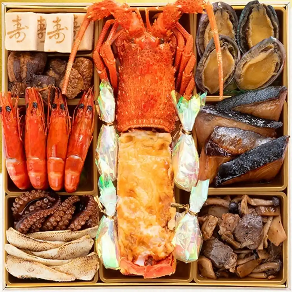 博多久松の御節「千代」2025年御重１ズーム