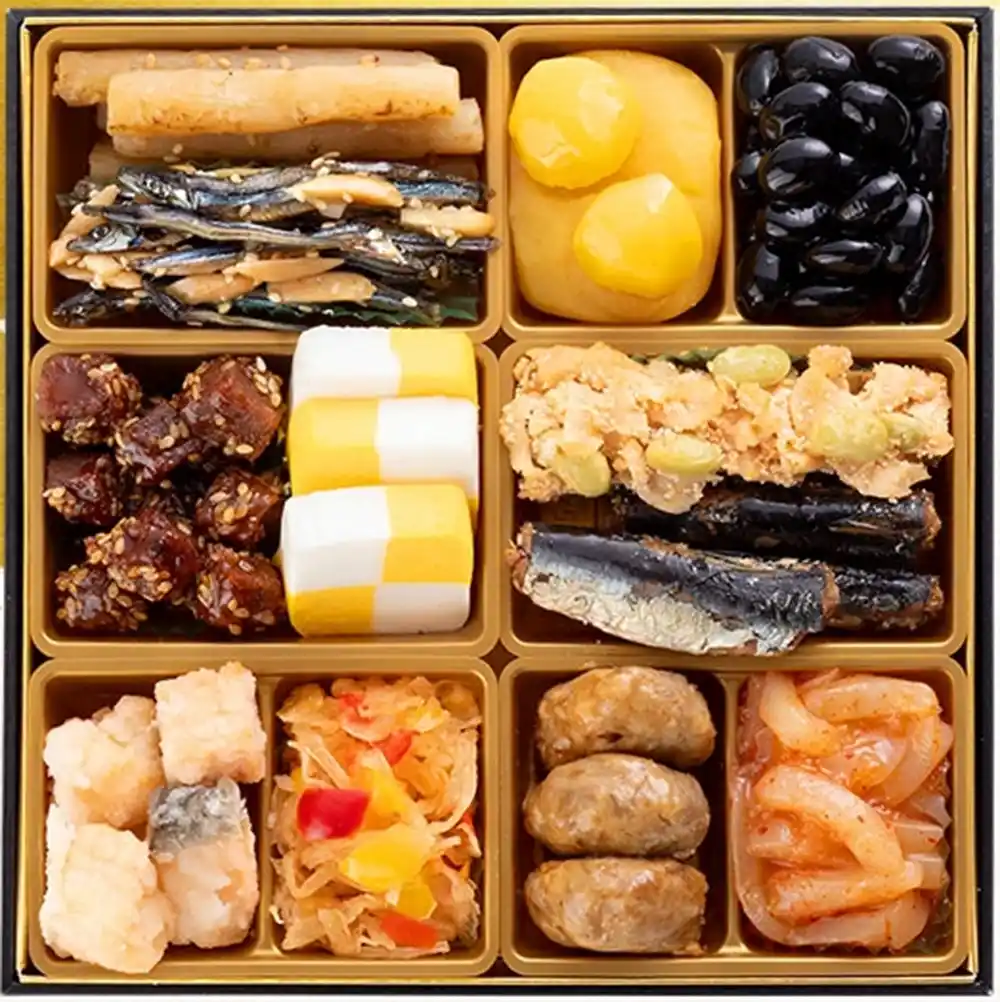 博多久松の御節「玄海」2025年御重２ズーム