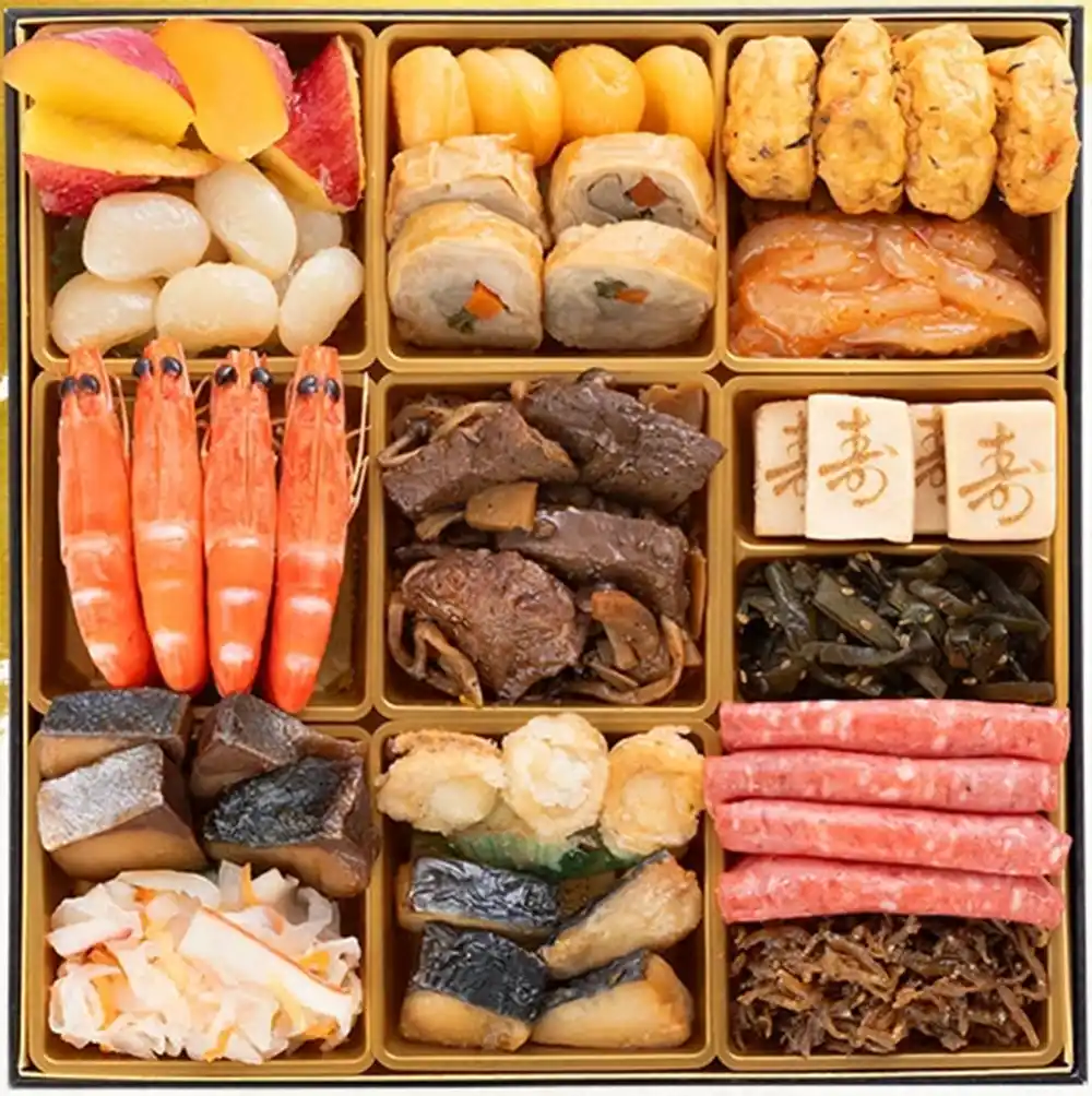 博多久松の御節「博多錦」2025年御重１ズーム