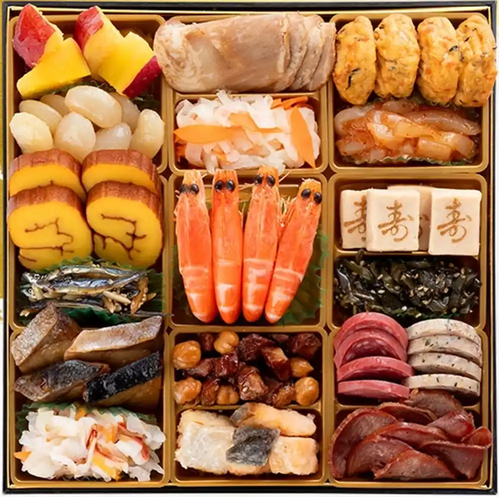 博多久松の御節「春日」2025年御重１ズーム