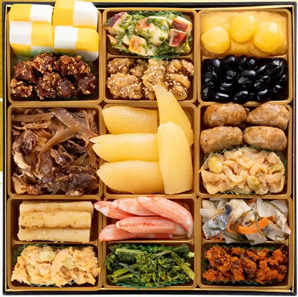 博多久松の御節「春日」2025年御重２ズーム