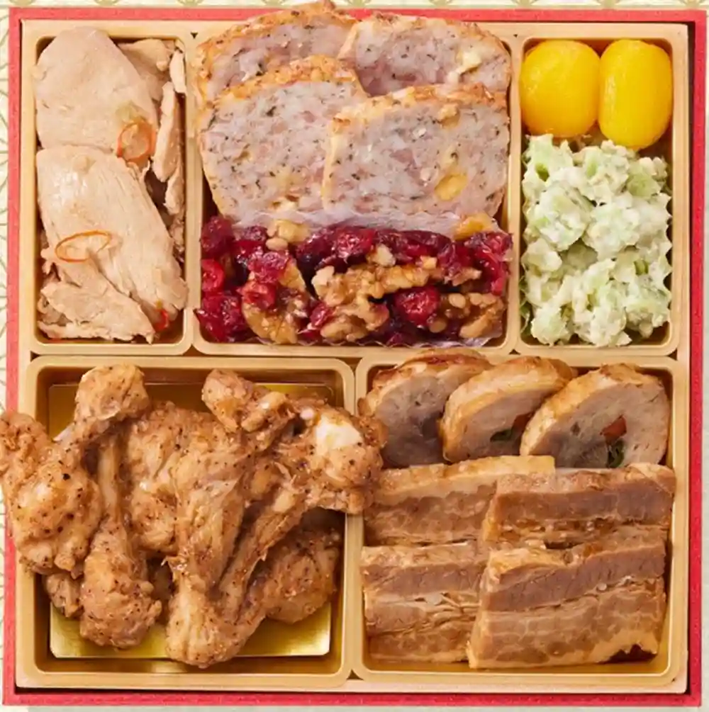 板前魂の御節「万里」2025年御重１ズーム