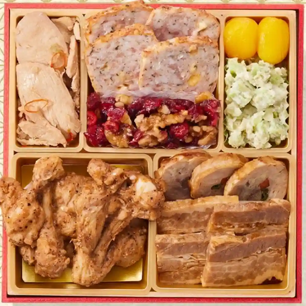 板前魂の御節「百福」2025年御重１ズーム