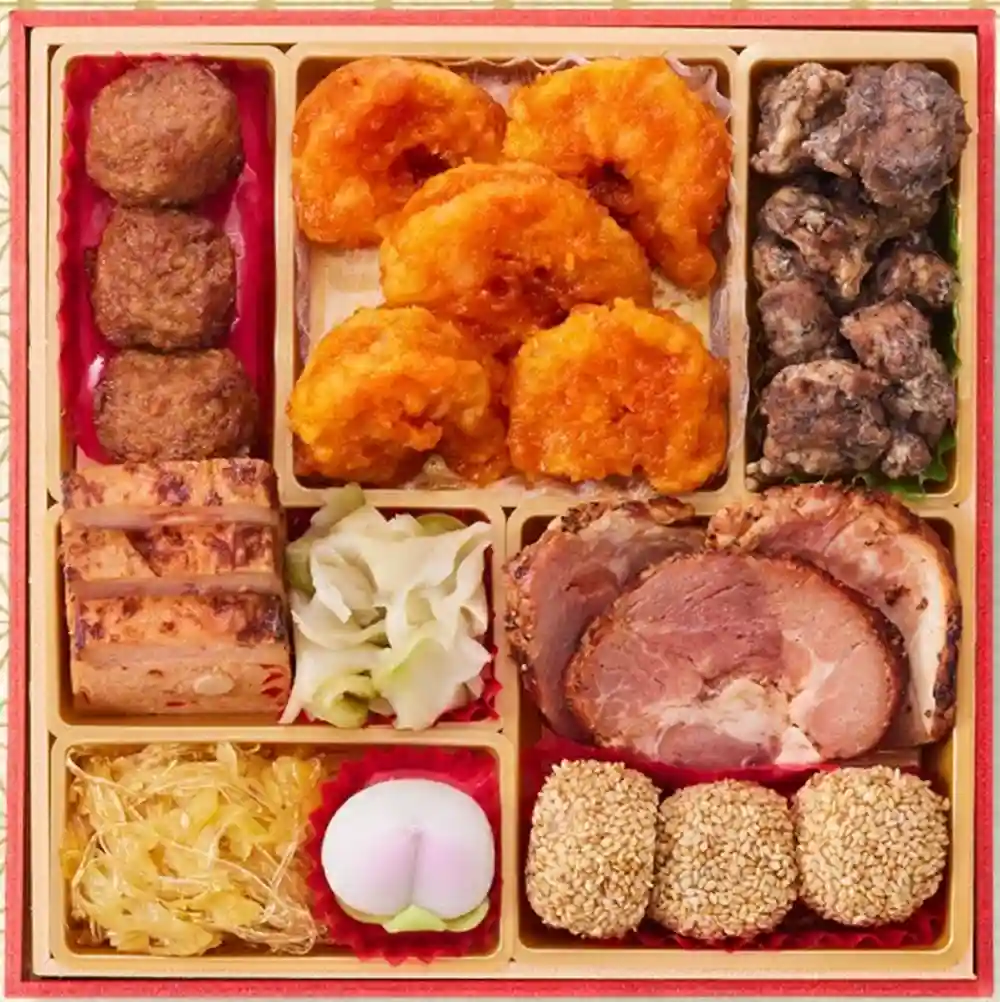 板前魂の御節「百福」2025年御重２ズーム