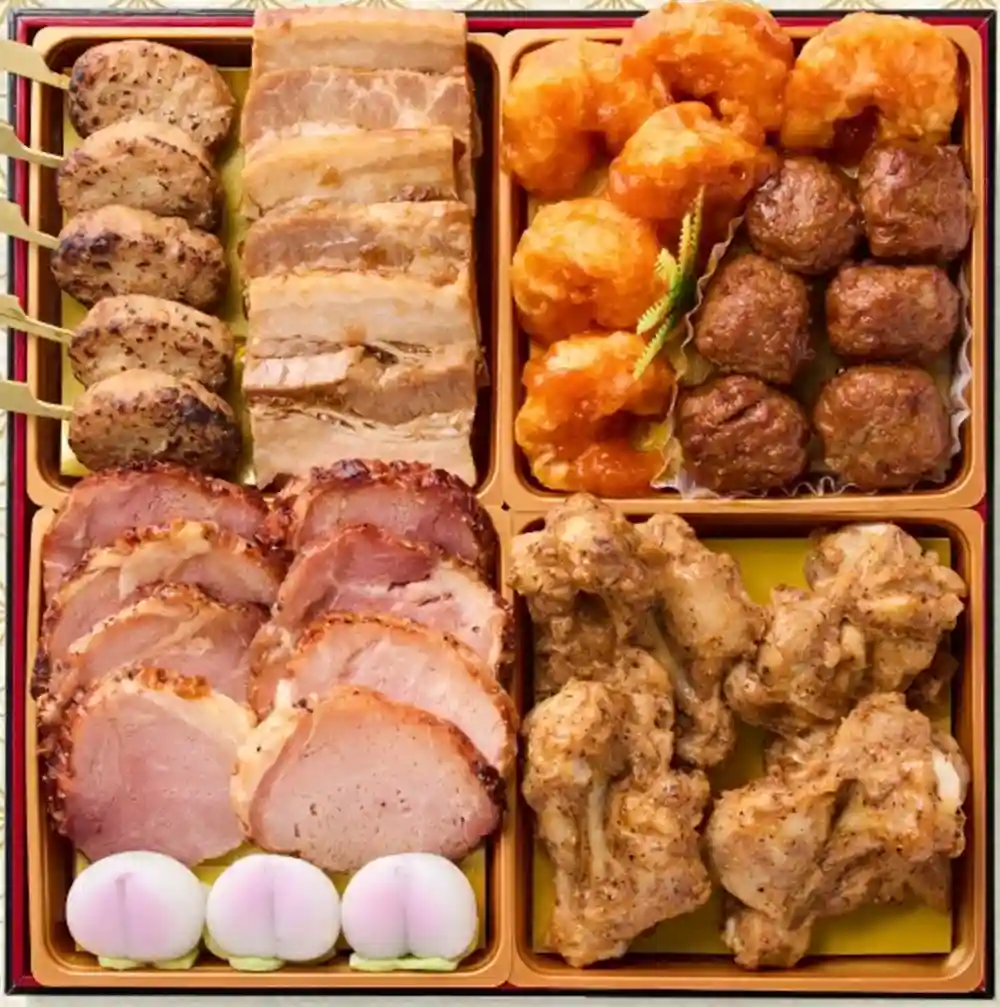 板前魂の御節「育ち盛りおせち」2025年御重１ズーム