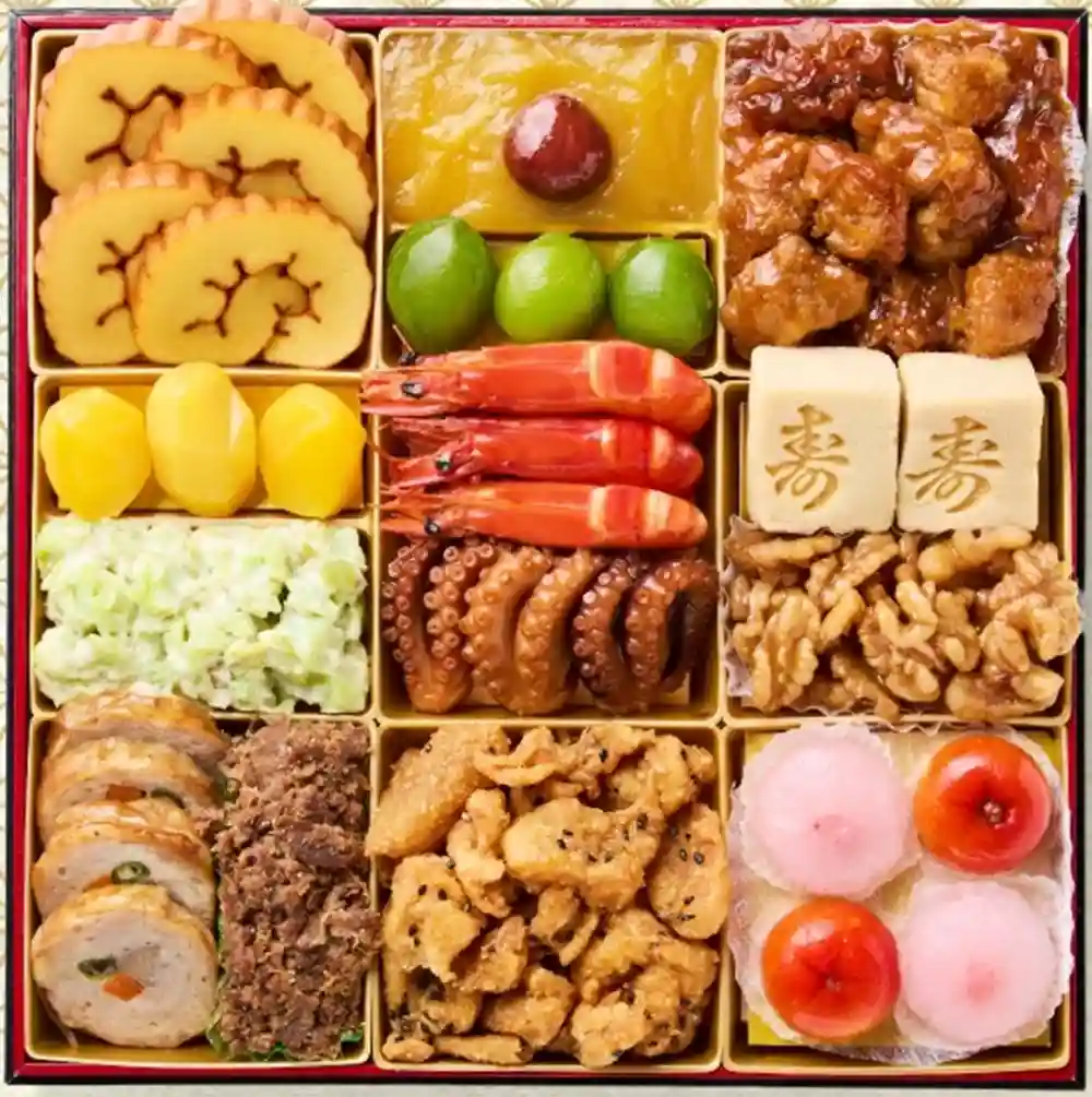 板前魂の御節「育ち盛りおせち」2025年御重２ズーム