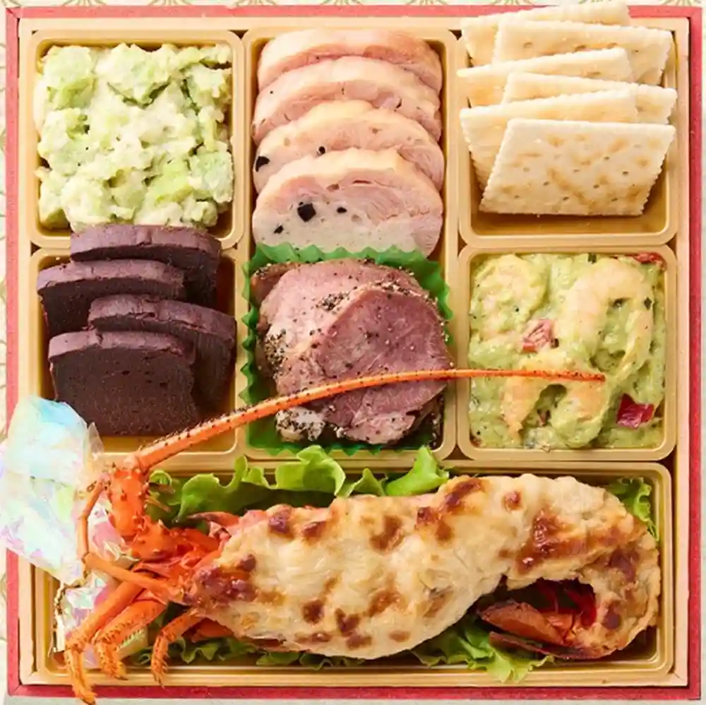 板前魂の御節「ソレイユ」2025年御重１ズーム