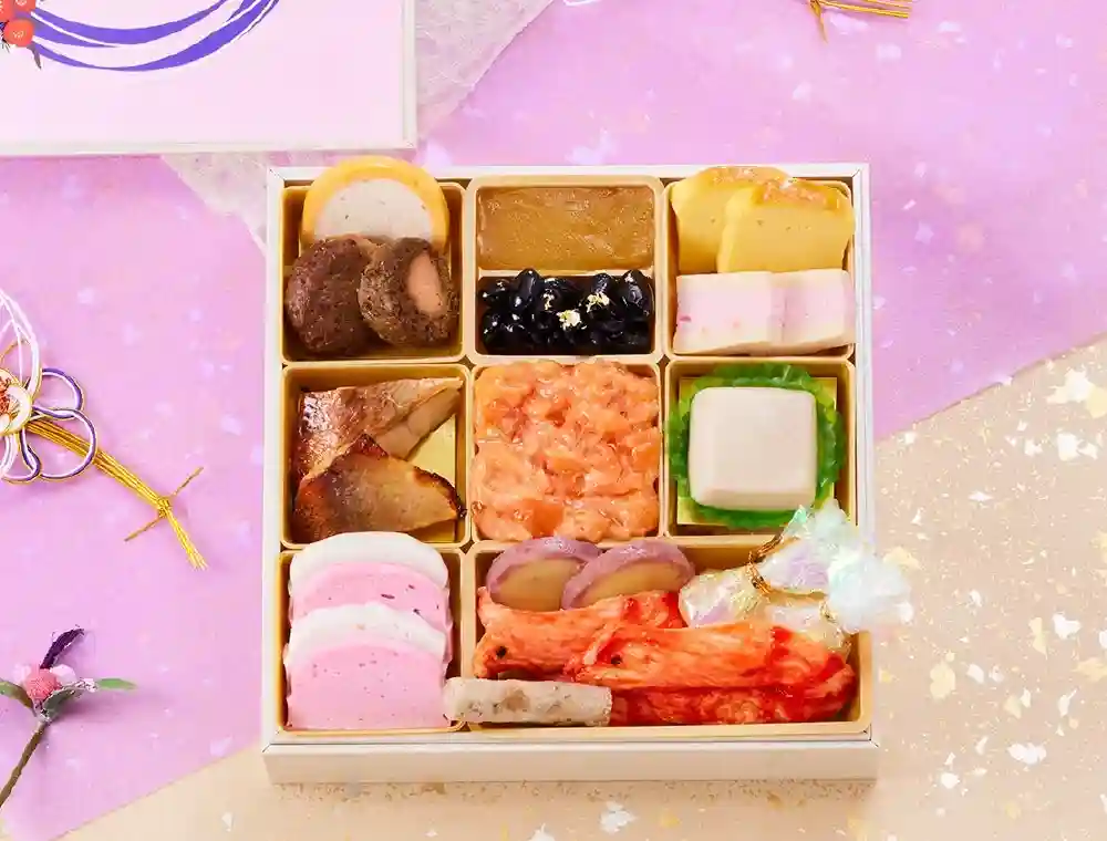 板前魂の御節「やわらかおせち一段重」2025年