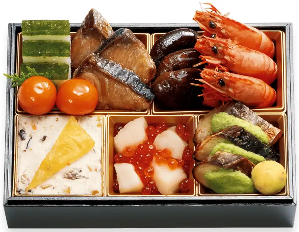 Oisixの御節「牡丹」2025年御重１