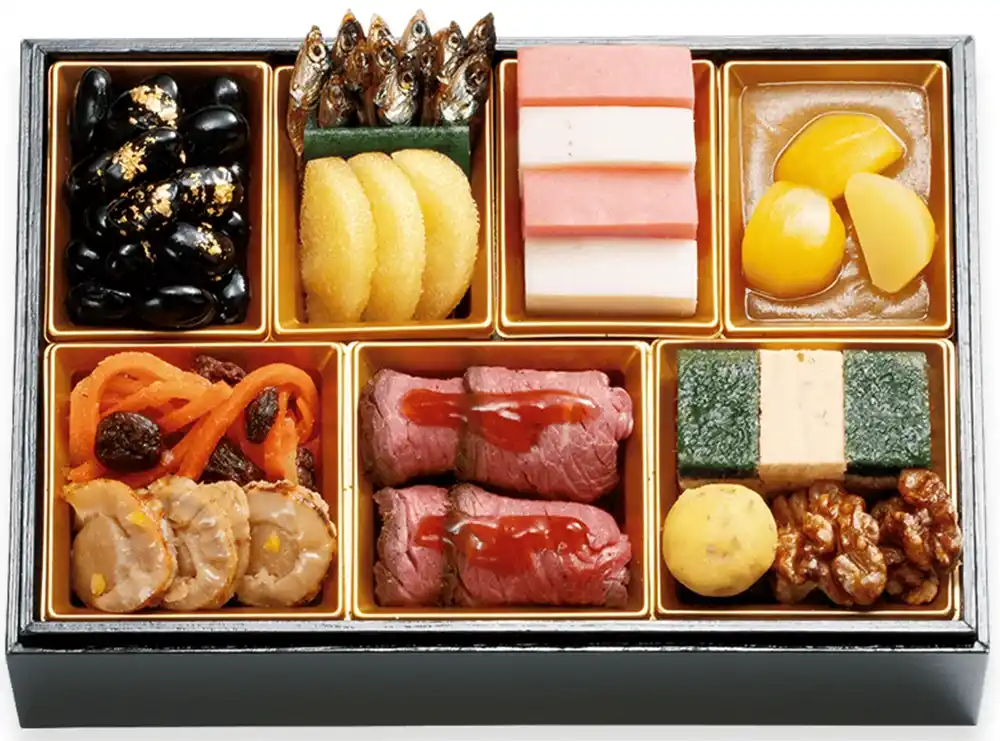 Oisixの御節「牡丹」2025年御重２