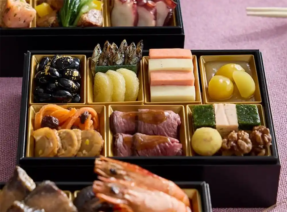 Oisixの御節「牡丹」2025年こだわり２