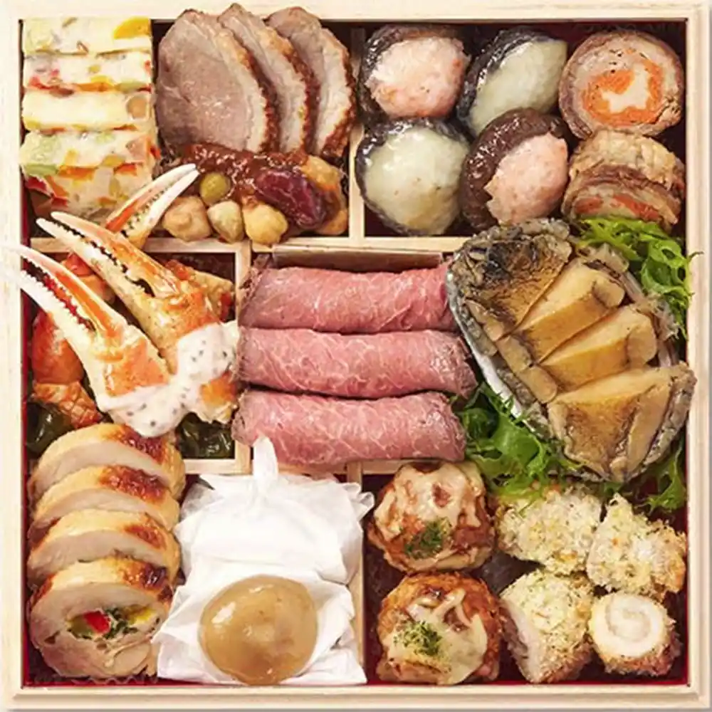 Oisixの御節「上高砂」2025年御重3