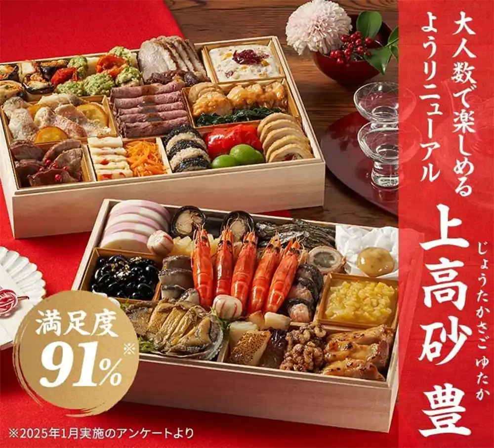 Oisixの御節「上高砂 豊」2025年