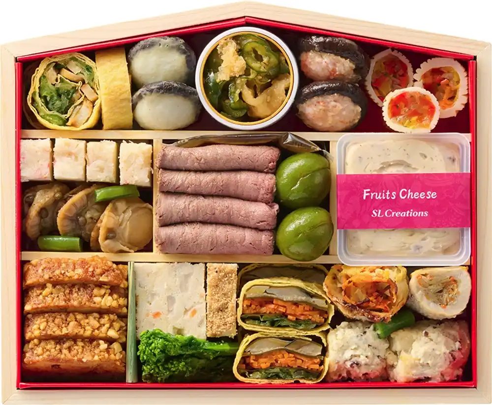 SL Creationsの御節「絵馬」2025年御重３