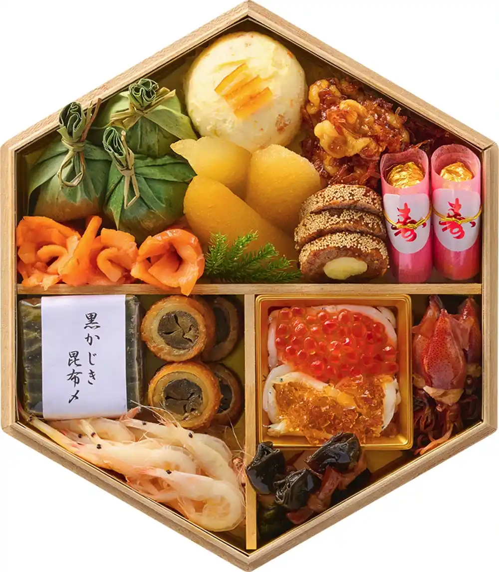 SL Creationsの御節「加賀亀甲重」2025年御重２