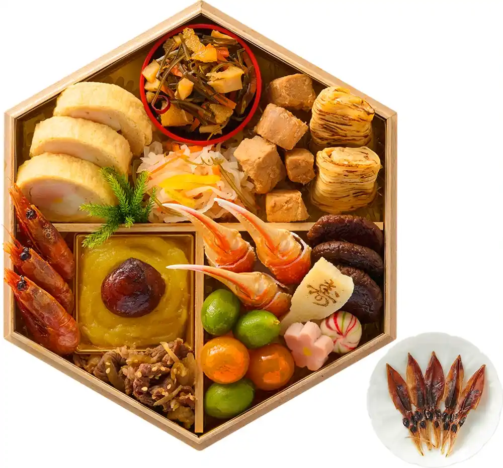 SL Creationsの御節「加賀亀甲重」2025年御重３