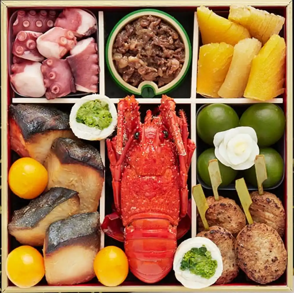 京菜味のむらの御節「平安絵巻」2025年御重１