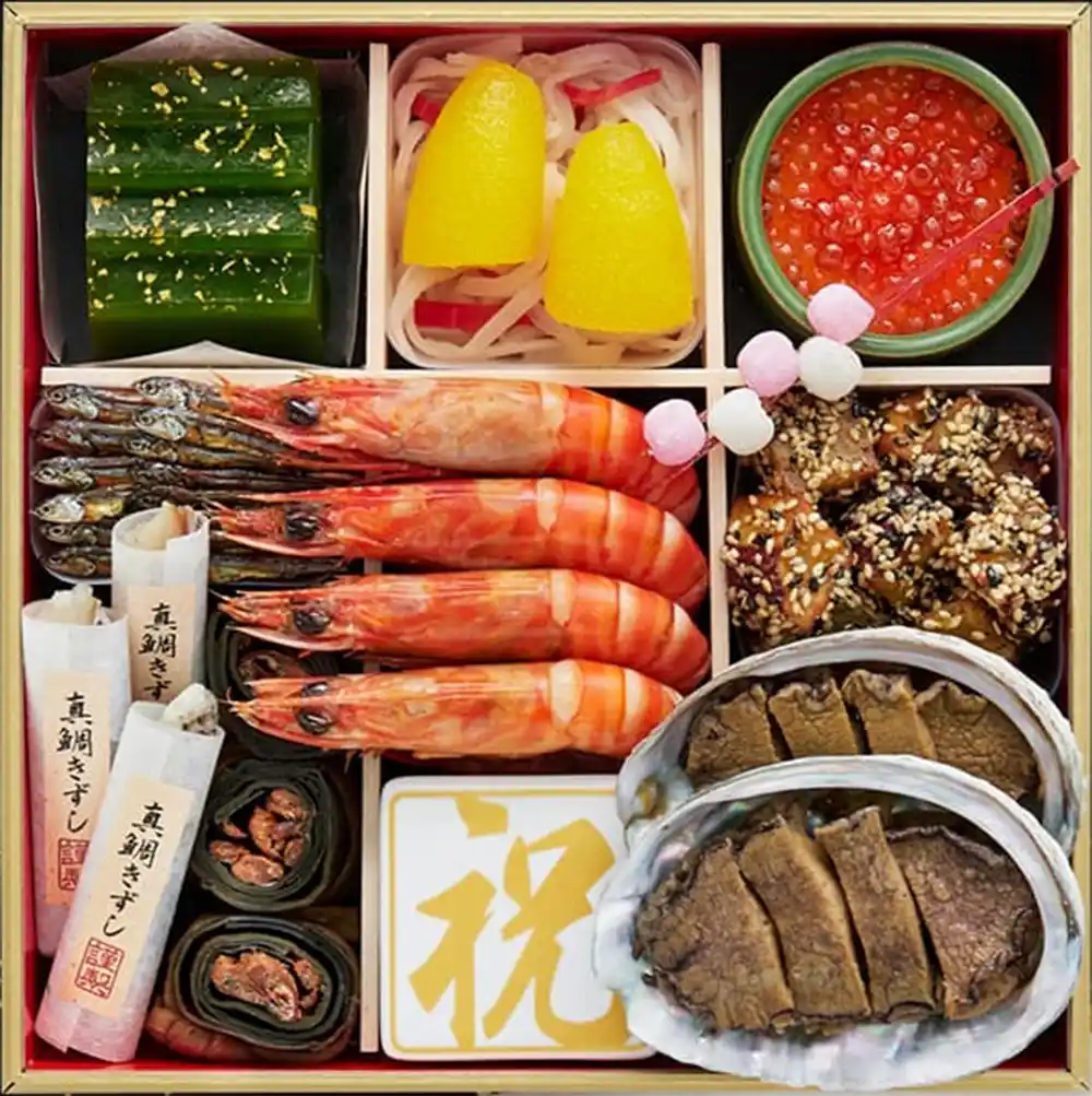 京菜味のむらの御節「平安絵巻」2025年御重２