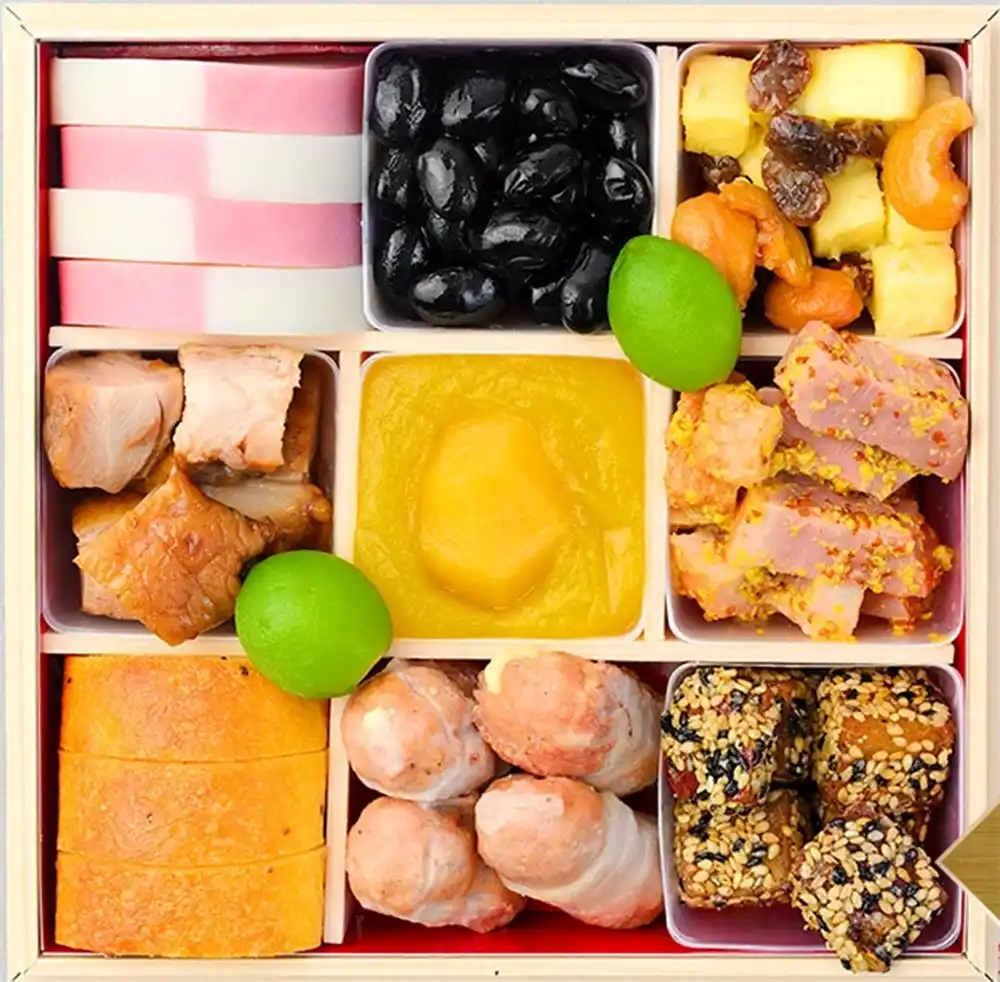 京菜味のむらの御節「３段京おせち」2025年御重２