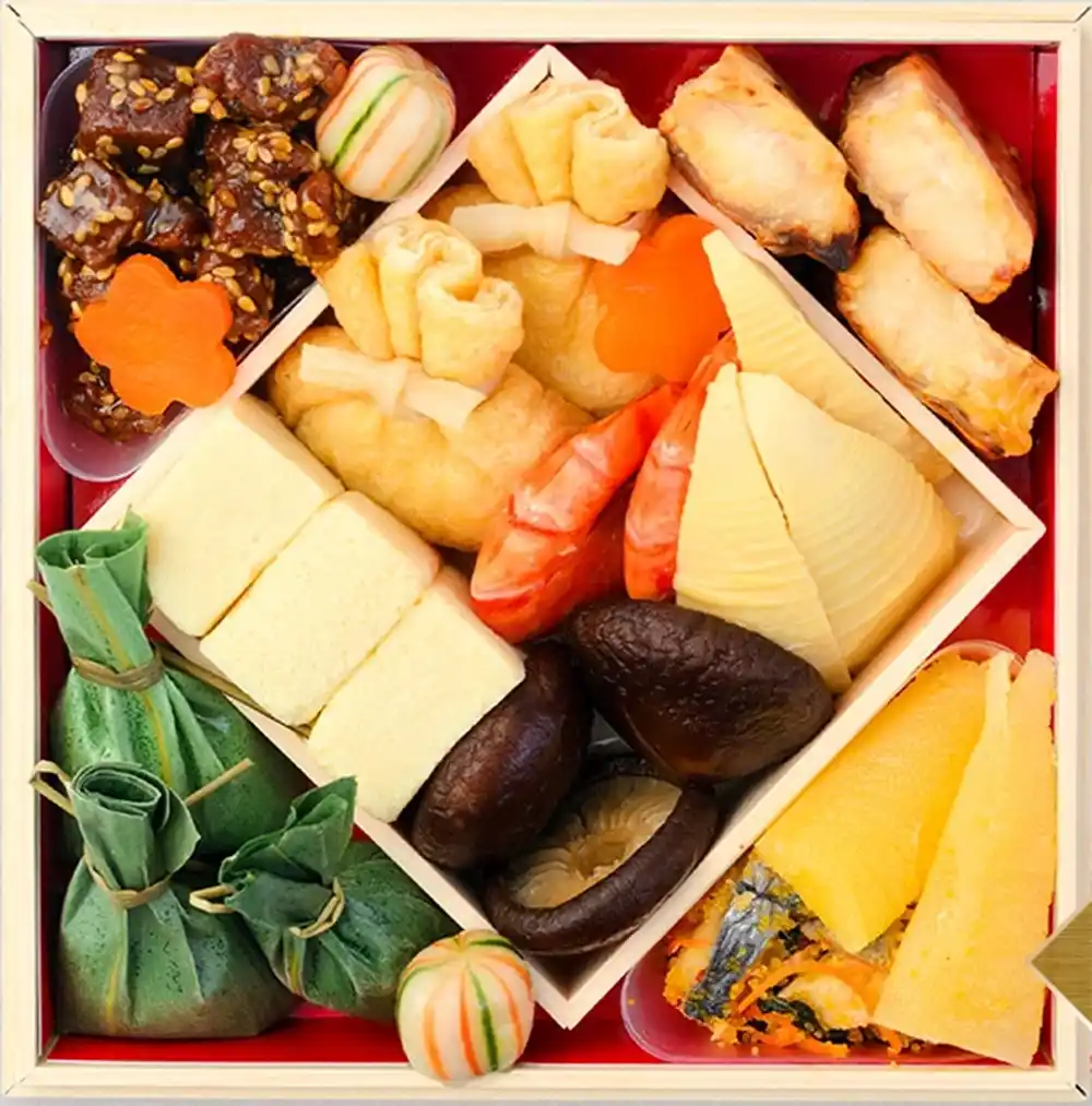 京菜味のむらの御節「３段京おせち」2025年御重３