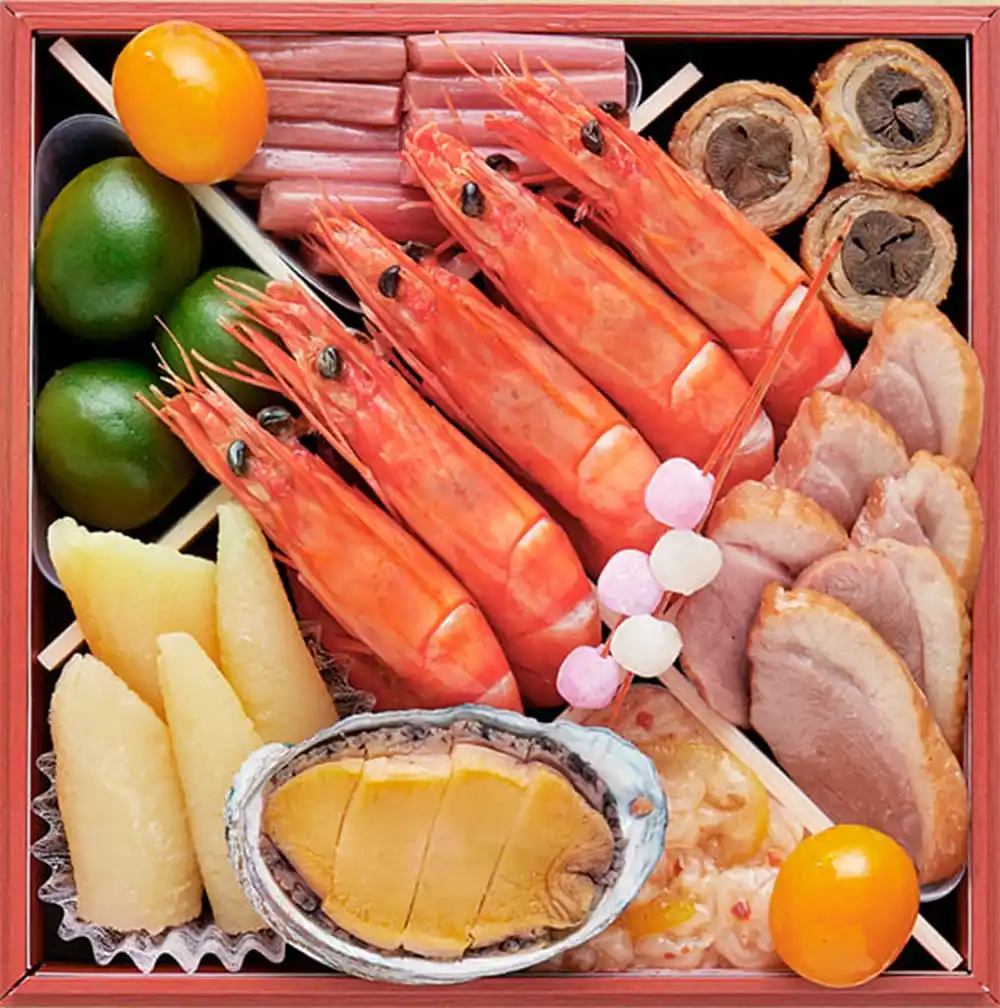 京菜味のむらの御節「雅」2025年御重1