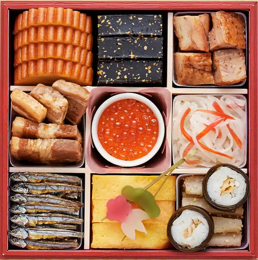 京菜味のむらの御節「雅」2025年御重3